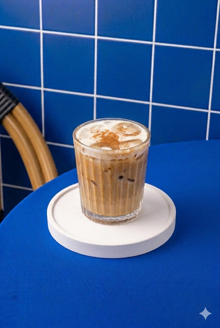 Blooming Palm Sugar Latte